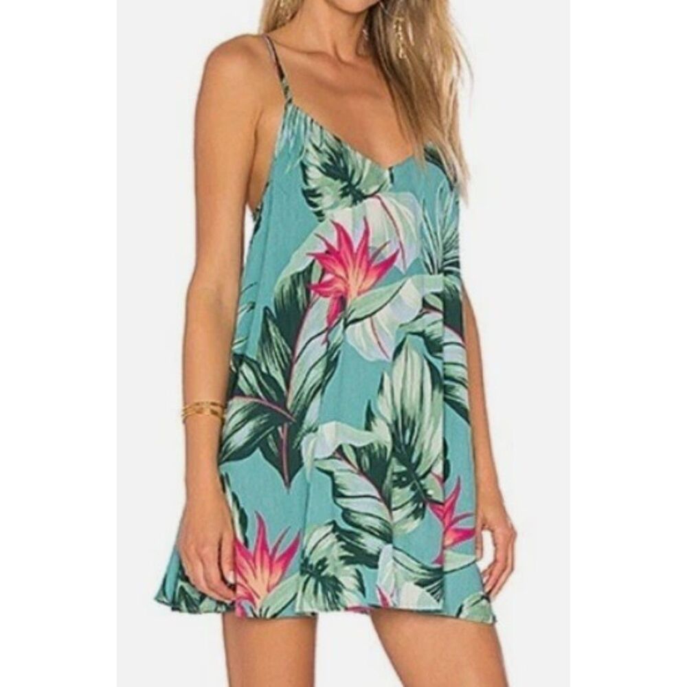 Show Me Your MuMu Carousel Lace-up Mini Dress - Size Medium